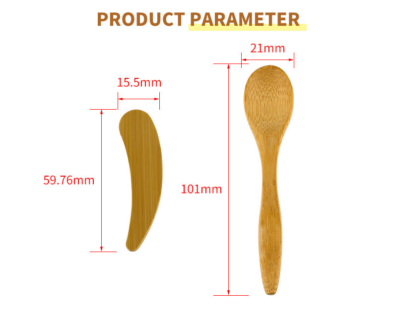 Bamboo Face Facicl Bowl with Spoon