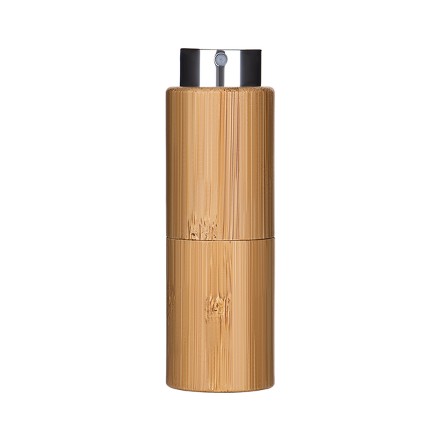 Bamboo Perfume Bottle with Pump Sprayer