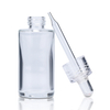 Luxury 15ml 20ml 30ml 50ml 60ml 100ml Essential Oil Flat Shoulder Serums Glass Dropper Bottle with clear Lid