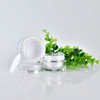 5g 15g 30g 50g Acrylic Cream Container Empty Clear Round Double Wall Plastic Eye Face Cream Jar Skincare Cosmetic Package