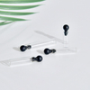 Custom 0.5ml 1ml 2ml 3ml Ball Stopper Mini Glass Tube Vial Perfume Sample Test Tube Bottle With Ball Stopper