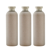 Biodegradable wheat straw plastic bottle