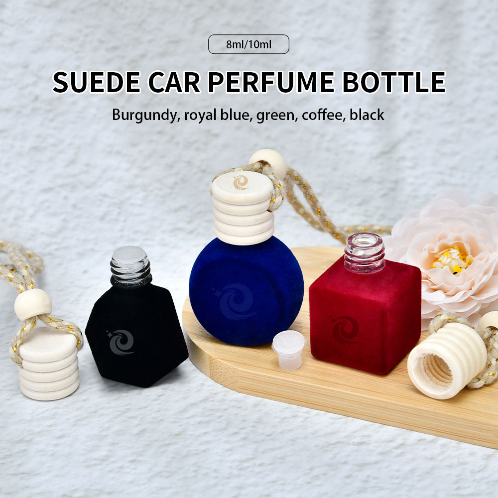 Suede Car Perfume Bottle