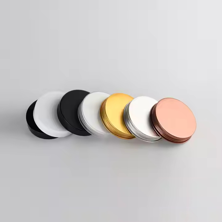 50g 100g 150g 250g Wholesale Empty Transparent Cookie Container Food Grade Plastic Jar With Aluminum Cap