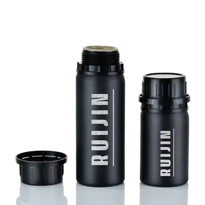 Hot Sale Aluminum Perfume Bottle Package 100ml 250ml 500ml 1000ml 1200ml Red Gold Matte Black Aluminum Essential Oil Bottles