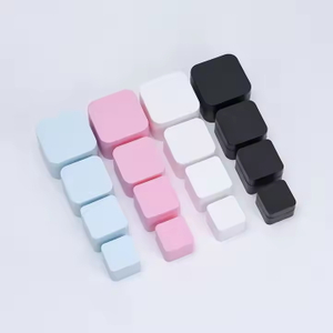 Storage Container 5g 10g 20g 30g 50g Black pink White PET Plastic Face Eye Cream Body Scrub Body Butter Plastic Skincare Jars