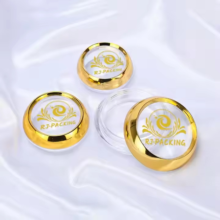 High Quality Saffron Packaging Acrylic Plastic Box Wholesale Saffron Box Wide Mouth 10ml-50ml Capsule Bottle