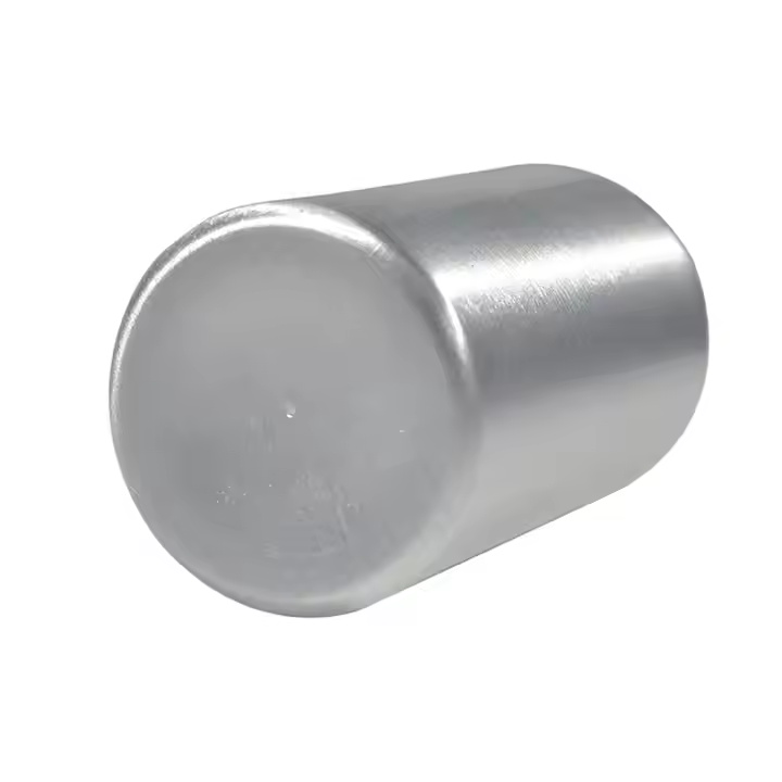 Food Grade Essential Oil Liquid 30ml 50ml 60ml Red Silver Grey Aluminum Dropper Bottle with Childproof Cap