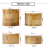 Customized Luxury Bath Salt Wood Crafts Jewellery Packaging Wooden Bamboo Gifts Boxes