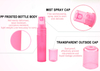 Cosmetic Travel Pocket 5ml 10ml 15ml 20ml PP Plastic Pen Shape Spray Perfume Atomizers Bottles