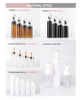 Empty 30ml 150ml 300ml Travel Lash Facial Cleanser Shampoo Hand Liquid Soap Dispenser Mousse Pump Foam Bottle