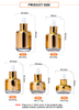 Luxury Essential Oil Packaging 20ml 30ml 40ml 50ml 60ml Cosmetic Eye Dropper Serum Essential Oil Glass Dropper Bottle