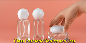 Glass Cosmetic Packaging Set