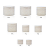 Eco Friendly Biodegradable Wheat Straw Cream Jar Empty 30ml 50ml 100ml 150ml 200ml 250ml Plastic Cosmetic Jar