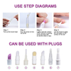 Hot 2ml 5ml Empty Nail Oil Pen Twist Lip Gloss Tubes Eyelash Growth Liquid Tubes Portable Cosmetic Makeup Containers with Brush