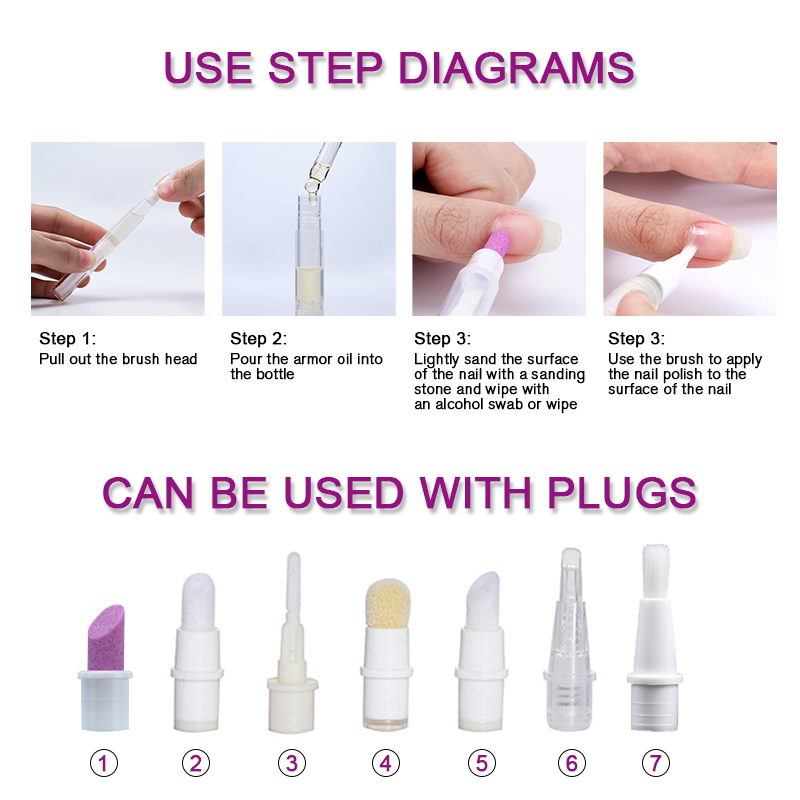 Hot 2ml 5ml Empty Nail Oil Pen Twist Lip Gloss Tubes Eyelash Growth Liquid Tubes Portable Cosmetic Makeup Containers with Brush