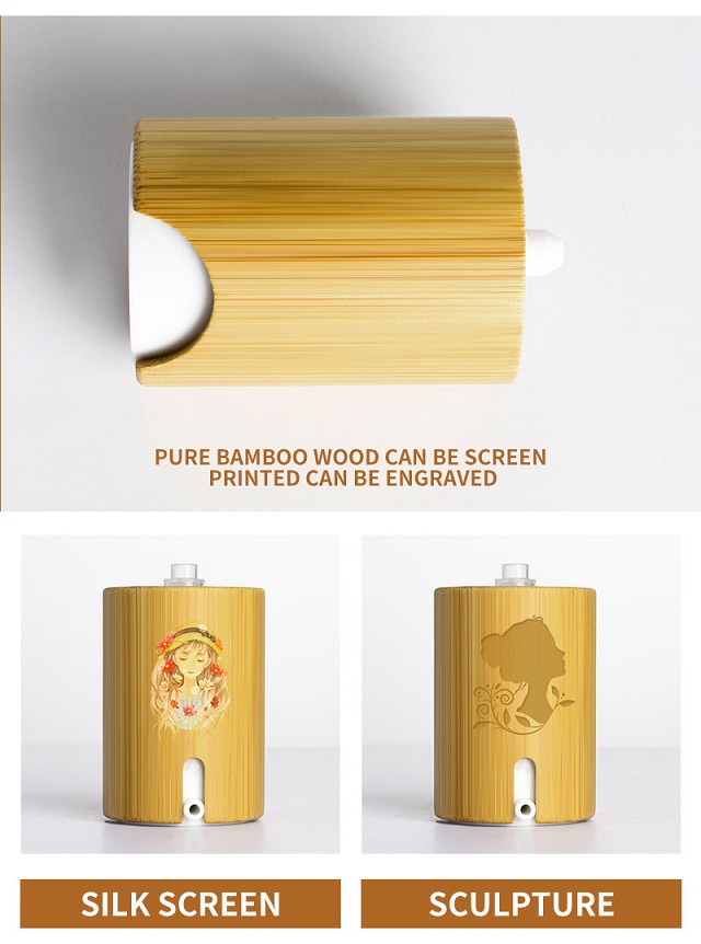 bamboo airless pump bottle