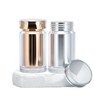 100ml Custom Plastic Supplement Container Matte Plastic Bottle for Pill Capsule Vitamin Medical Candy