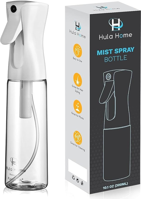 PET Plastic Atomized Hair Continuous Spray Bottle