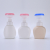 250ml 300ml Flower Shaped Hand Washing Cleanser Fluid Packaging Liquid Soap Dispenser Bubble Hand Soap Foam Pump Bottle