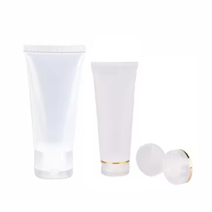 5g 10g 15g 30g 50g 100g Empty Screw Flip Top Clear Plastic Soft Tube 30ml Capacity Squeeze Lipstick Facial Cleanser Cream