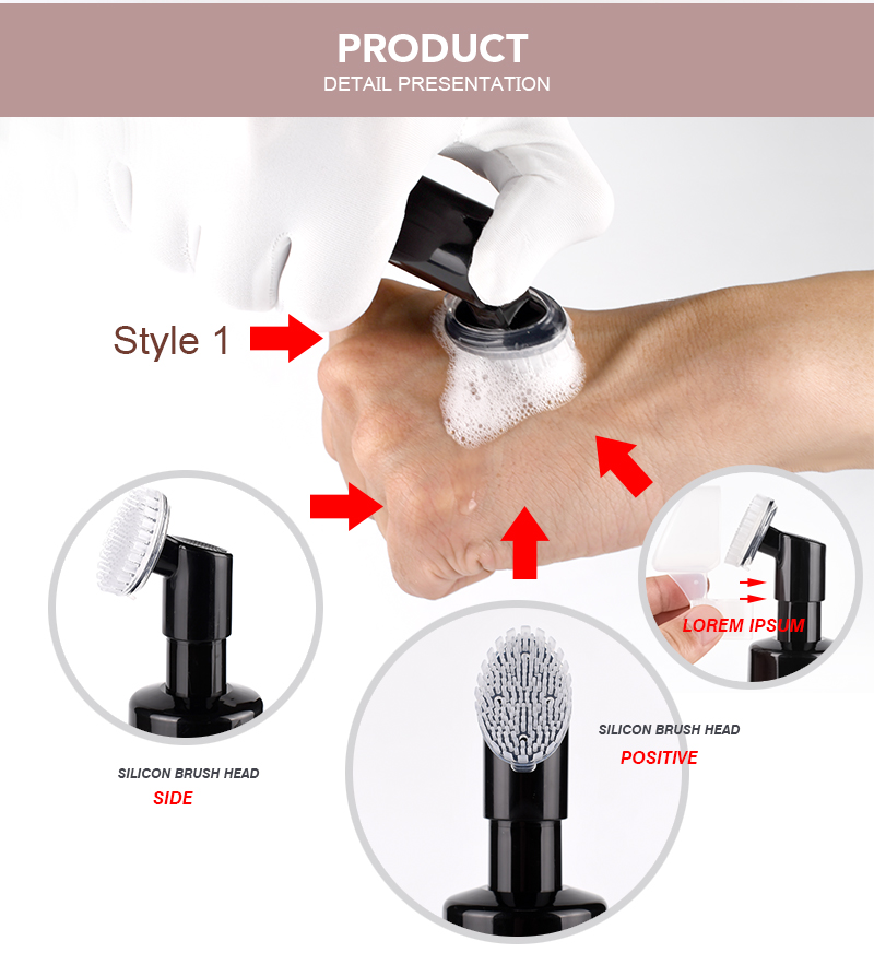 Empty 30ml 150ml 300ml Travel Lash Facial Cleanser Shampoo Hand Liquid Soap Dispenser Mousse Pump Foam Bottle