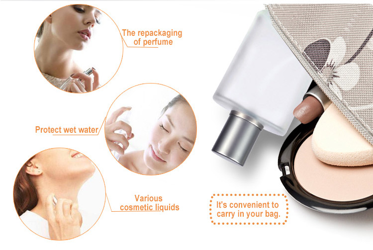 Luxury Cosmetic 30ml 50ml 100ml square Parfum Spray Frosted Glass Perfume Bottle