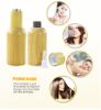 Bamboo Cosmetic Packaging 15ml 30ml 50ml 100ml Perfume White Opal Glass Lotion Bottle with Bamboo Cap