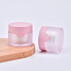 Private Label Empty Plastic Jar for Gel 5g Uv Gel Jars with Flip Lid OEM/ODM Custom Round Nail Gel Jar Mini Cosmetic Packaging