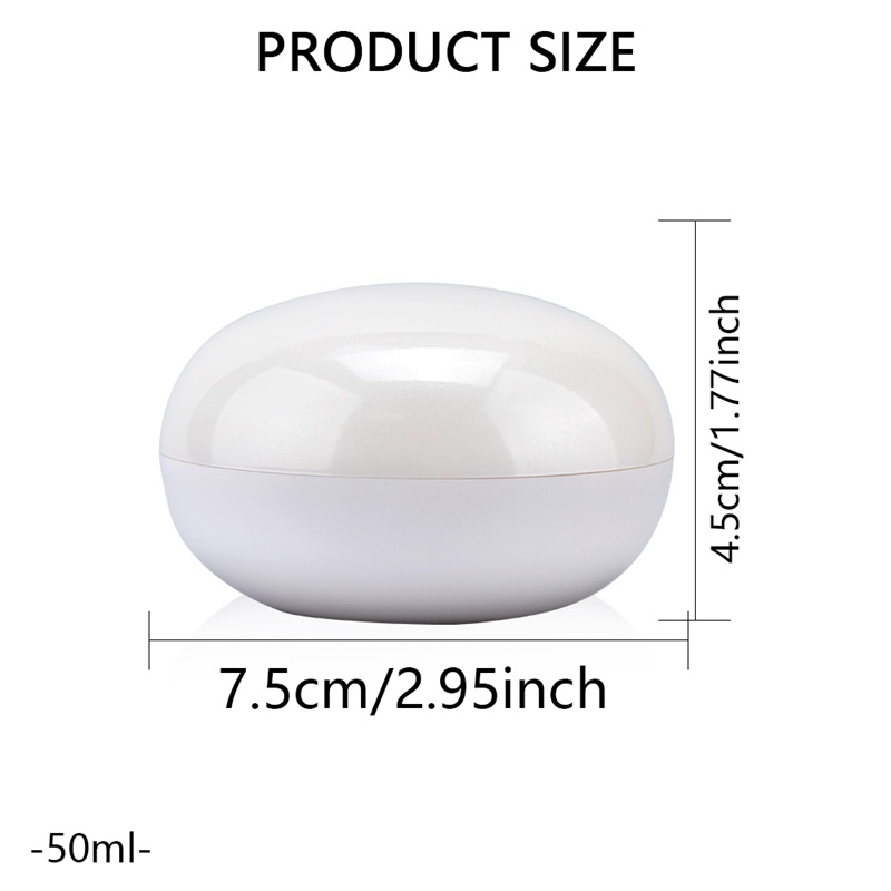 Neues Design 50 ml Augencreme Hautpflege Creme Lippenbalsam Gesichts&ouml;l Feuchtigkeitscreme Serum Gesichtscreme Kunststoff Kosmetikdose