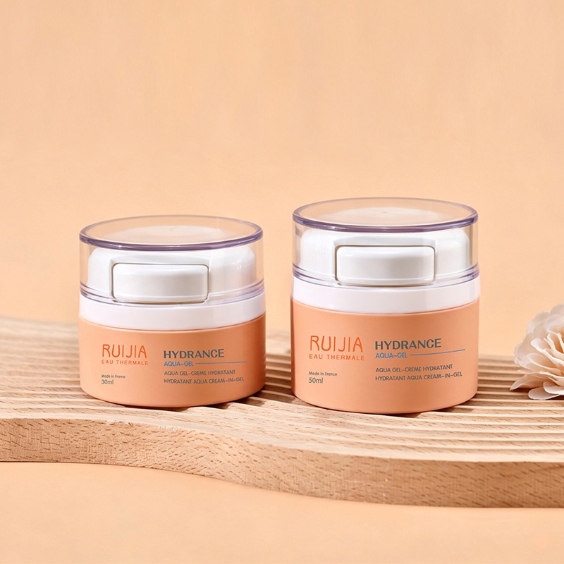 New Design White Cosmetic Container Body Lotion Sunscreen Repair Cream Hand Cream BB Cream Packaging Airless Pump Jar