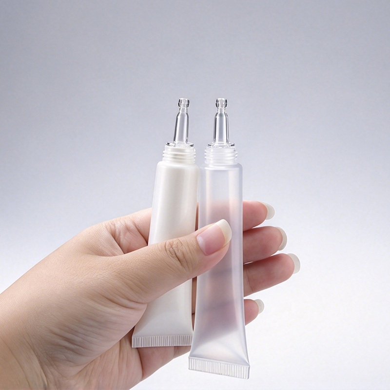 Custom Service Sunscreen Cream Packaging Container Various Types Vacuum Cosmetic Soft Plastic Airless Pump Tube