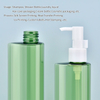 150ml Skin Care Serum Green Plastic Makeup Remover Shampoo Bath PET Plastic Bottle with Press Pump