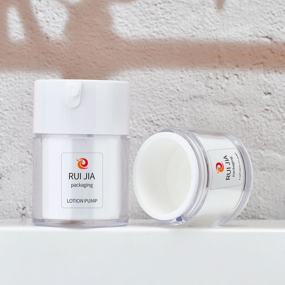 Airless Pump Cosmetic Cream Jar