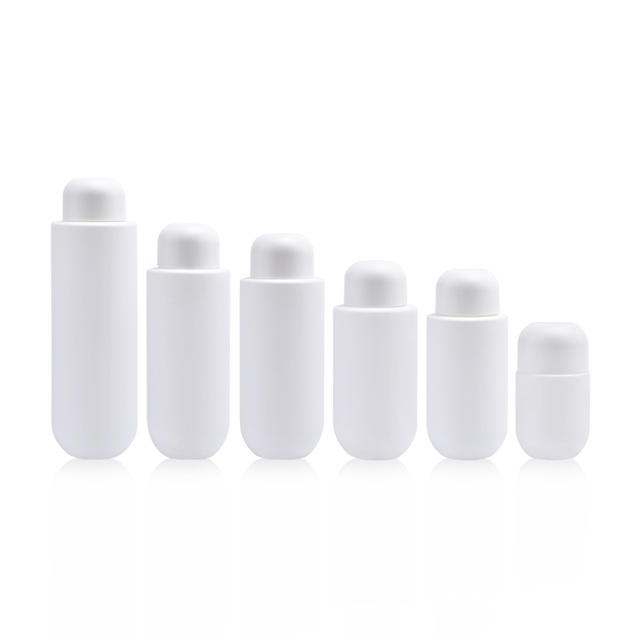 Empty 80ml 250ml 300ml 350ml 500ml PE Round Bottom Shampoo Hair Conditioner Body Wash Lotion Cream Bottle with Flip Top Cap