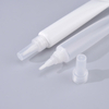 Custom logo 10ml 15ml 20ml Refillable Leak Proof Cosmetic Container Nail Oil Empty Cuticle Oil Plastic Tube with Brush