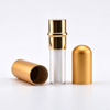 Factory Custom Metal Aromatherapy Bottle 5ml Nasal Inhaler Bottle With Cotton Core Mini Perfume Bottle Luxury for Travel