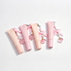 10ml Plastic PE Cosmetic Lip Gloss Lipstick Lipbalm Lip Scrub Squeeze Container Packaging Tube with Keychain