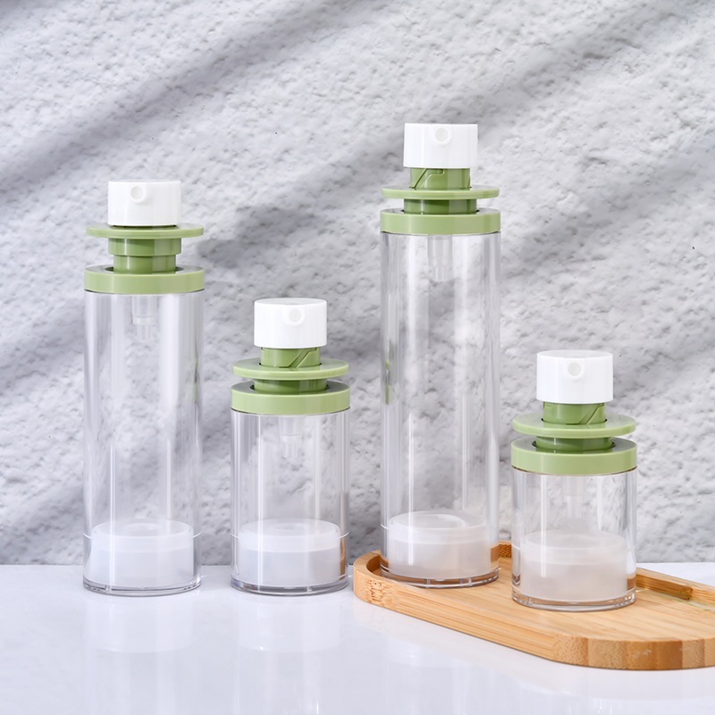 Plastic Frosted Airless Lotion Pump Bottle for Skin Care Serum Face Cream Lotion Serum Foundation Cream Package