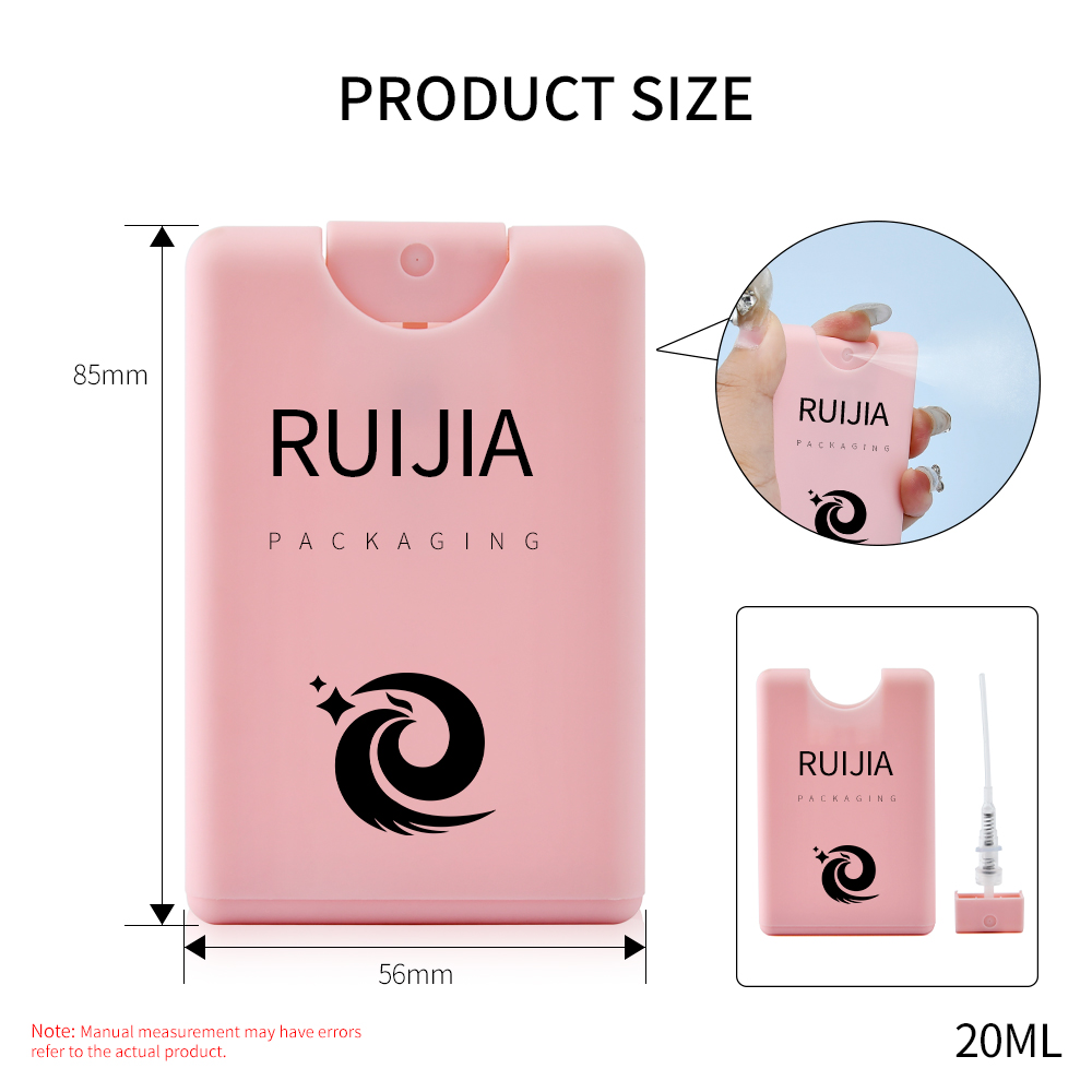 空の 20ml クレジット カード スプレー ボトル