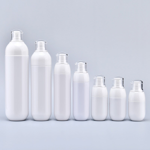 White PET Pump Spray Bottle 50ml 60ml 80ml 100ml 200ml 300ml Essence Lotion Toner Skincare Fine Mist Cosmetic Spray Bottle