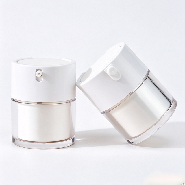 Cosmetic Packaging 30g 50g Daily Moisturizing Toner Serum Cream Skincare Cream Travel Lotion Container Beauty Airless Pump Jar
