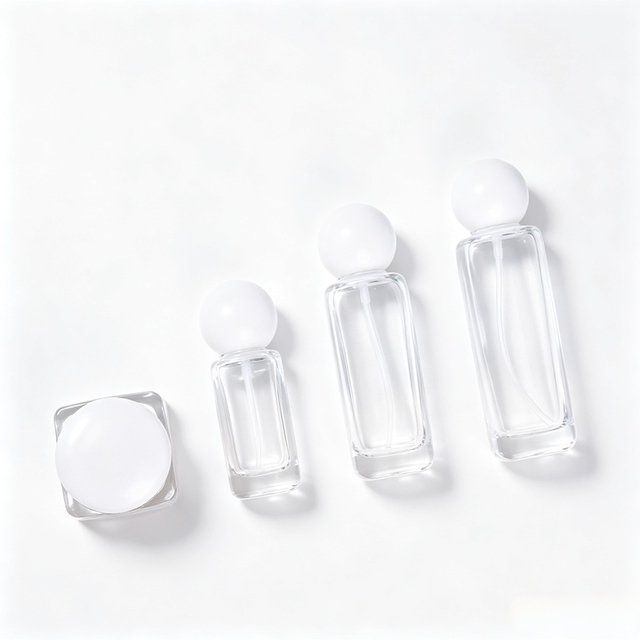 Empty Refillable Frosted Glass Cosmetic Cream Lotion Bottle 100ml 120ml 150ml Glass Pump Bottles for Emulsion Essence Liquid