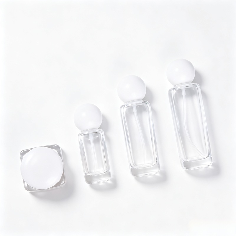 Empty Refillable Frosted Glass Cosmetic Cream Lotion Bottle 100ml 120ml 150ml Glass Pump Bottles for Emulsion Essence Liquid
