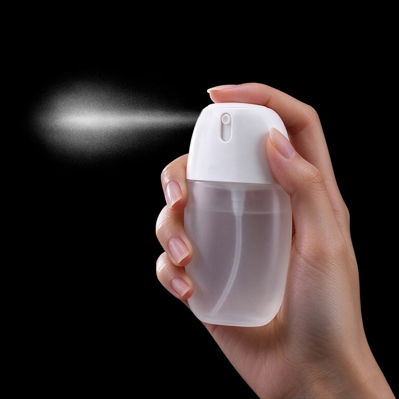 30ml 50ml Colored Card Perfume Spray Bottle Dispenser Plastic Cosmetic Packaging Empty Bottle