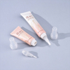 Custom logo 10ml 15ml 20ml Refillable Leak Proof Cosmetic Container Nail Oil Empty Cuticle Oil Plastic Tube with Brush