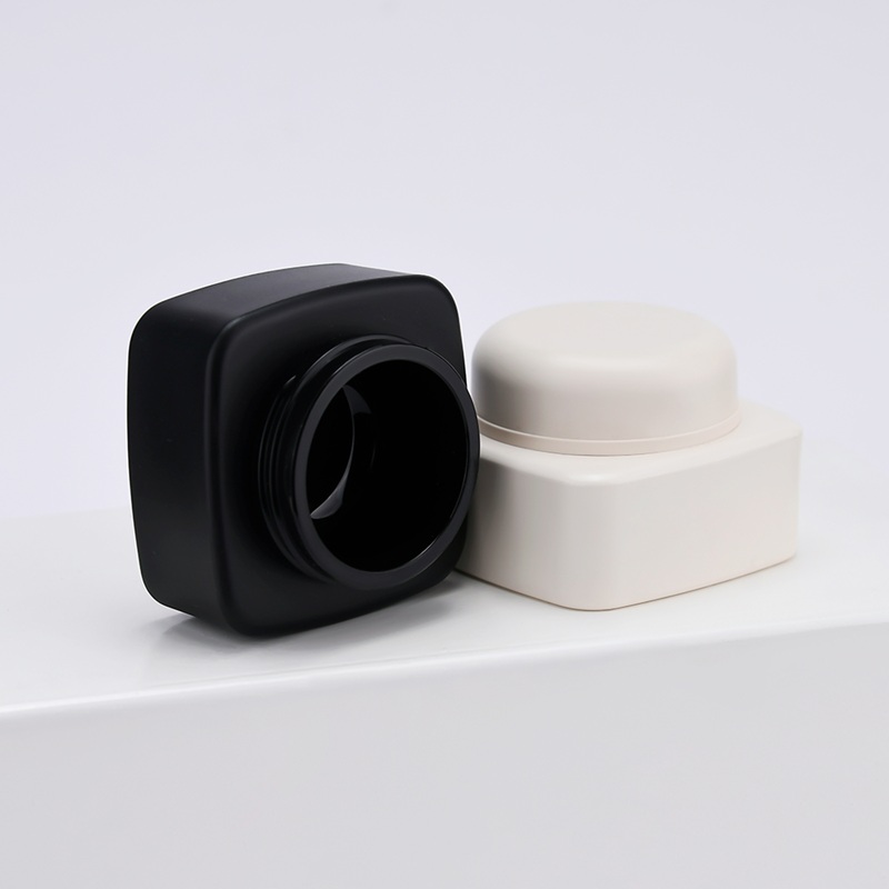 High Quality 5g 20g square White Black pink Eye Face Lotion Cream Nail Gel Polish PP Plastic Cosmetic Jar