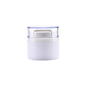 New Design White Cosmetic Container Body Lotion Sunscreen Repair Cream Hand Cream BB Cream Packaging Airless Pump Jar