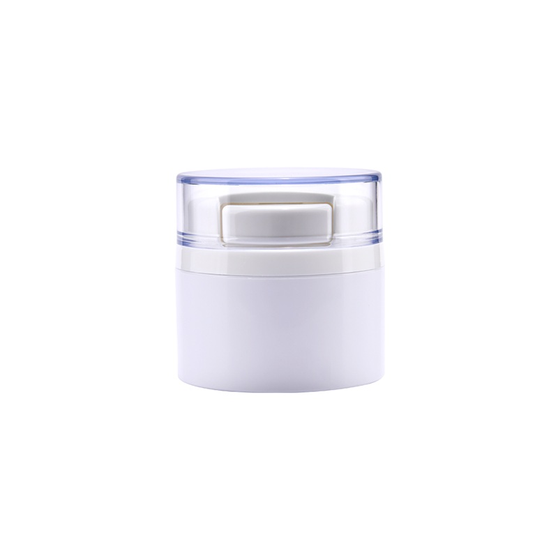 New Design White Cosmetic Container Body Lotion Sunscreen Repair Cream Hand Cream BB Cream Packaging Airless Pump Jar
