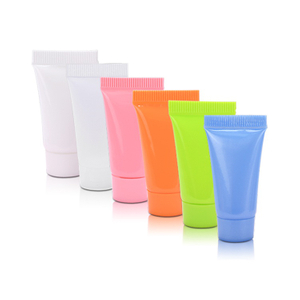 Travel Cosmetic Plastic Soft Tube for Hand Cream Lipstick & Facial Cleanser Screen Printing on Surface Shampoo